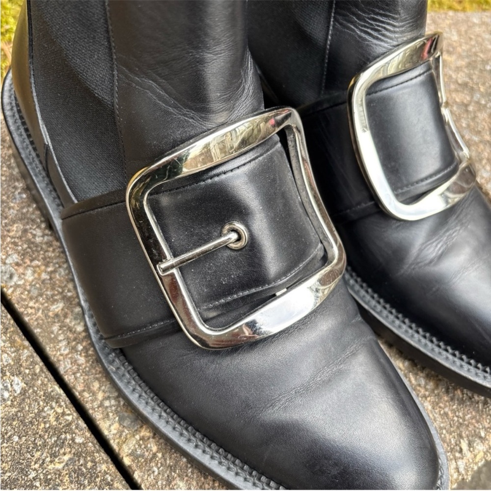 Givenchy Tina chelsea buckle boots 8 - Picture 2 of 7